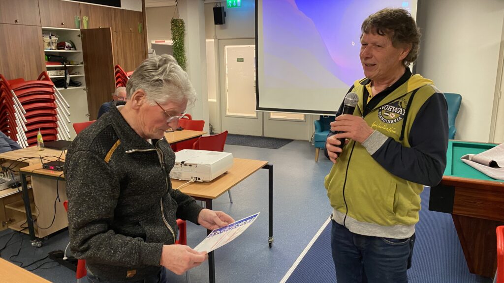 Hans van Woerkom behaalde de 2e prijs